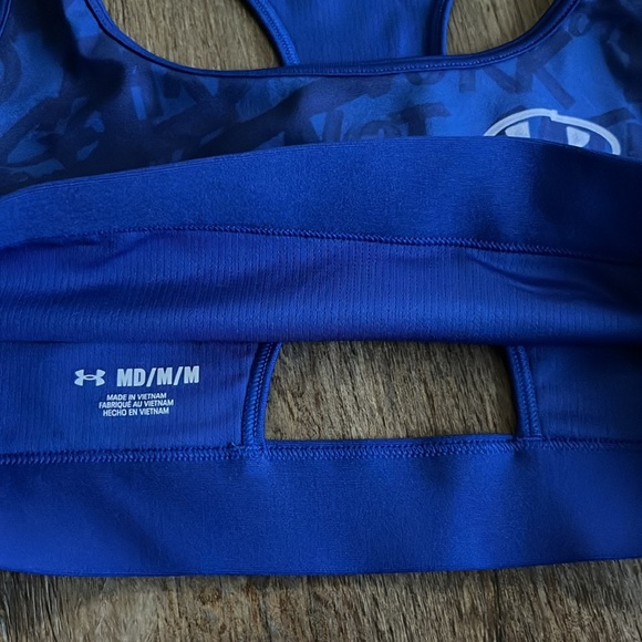 New Under Armour Women's Alter Ego HeatGear Compression Sports Bra - Picture 9 of 10